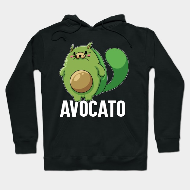 Funny Avocato Vegan Cat Avocado Tee Avogato Fresh Avocado Hoodie by Proficient Tees